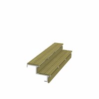PLUS Terrassentreppe 2 Stufen
