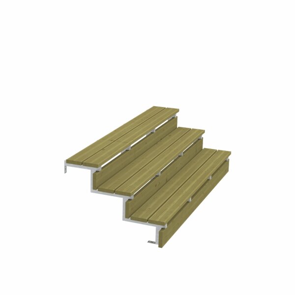 PLUS Terrassentreppe 3 Stufen