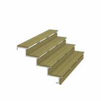 PLUS Terrassentreppe 4 Stufen