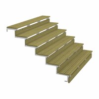 PLUS Terrassentreppe 6 Stufen