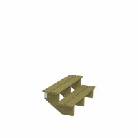 PLUS Terrassentreppe 2 Stufen