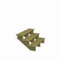 PLUS Terrassentreppe 3 Stufen