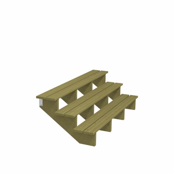 PLUS Terrassentreppe 3 Stufen