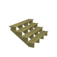 PLUS Terrassentreppe 4 Stufen