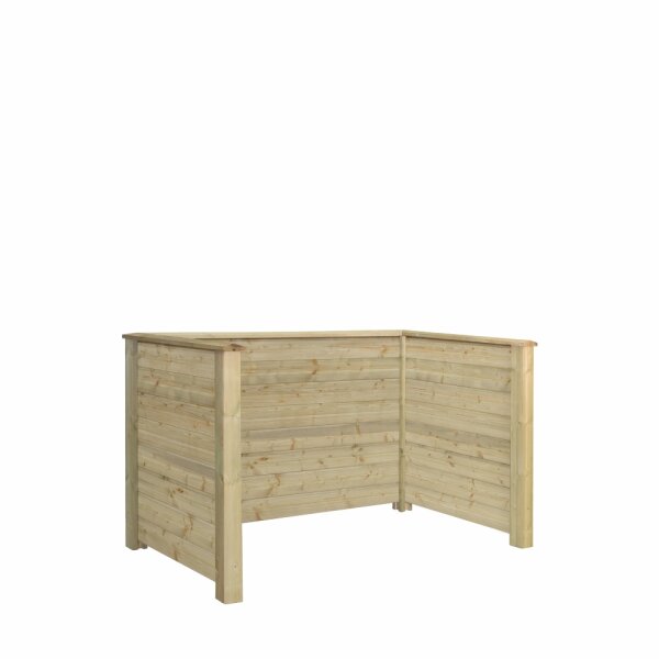 PLUS Plank Profil  Mülltonnenverkleidung