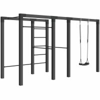 PLUS Outdoor fitness - Model 3 - Schwartz/beschläge...