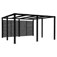 PLUS Cubic Pergola inkl. Tokyozäunen