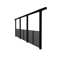 PLUS Cubic Pergola 3 Module inkl. Tokyozäunen