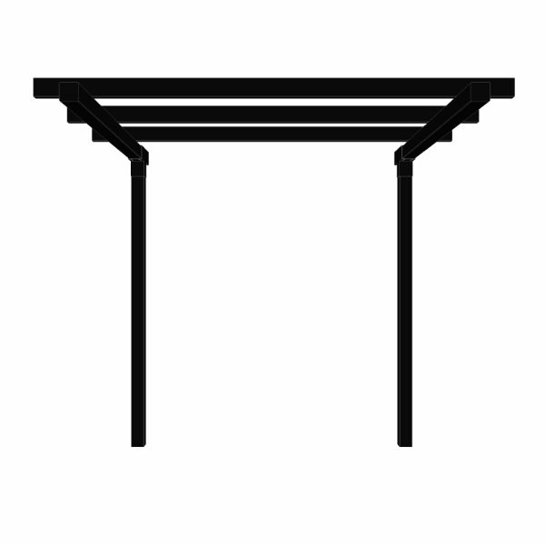 PLUS Cubic Doppelpergola 1 Modul Verlängerung