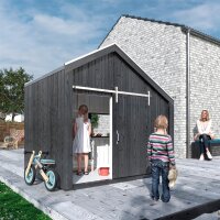 PLUS Cozy Spielhaus inkl. Dachpappe/Aluleisten