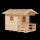 PLUS Spielhaus m/Terrasse inkl. Dachpappe