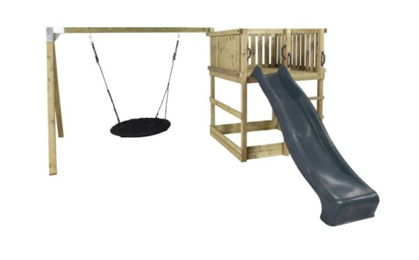 PLUS Play Spielturm inkl. Schaukelanbau