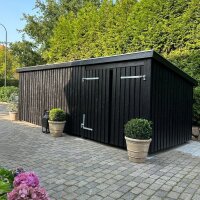 PLUS Nordic Multi Gartenhaus 14 m2 - 3 Modulen -...