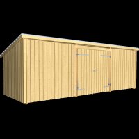 PLUS Nordic Multi Gartenhaus14 m2 - 3 Modulen -...