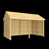 PLUS Classic Geräteraum 2 Modulen - offener Fassade