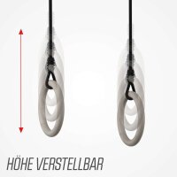 BERG PlayBase L Black Klettergerüst Schaukelgestell mit Reckstange u. Leiter