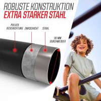 BERG PlayBase Wall Black Klettergerüst Schaukelgestell