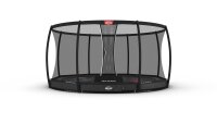 BERG Trampolin Rund 430 cm Elite InGround Grau Levels +...