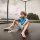 BERG Trampolin Rund 430 cm Elite InGround Grau Levels + Safety Net DLX XL