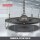 BERG Trampolin InGround rund 430 cm grau mit Sicherheitsnetz Comfort Favorit