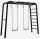 BERG PlayBase M Black Klettergerüst Schaukelgestell mit Reckstange und Leiter + Swing set