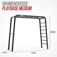 BERG PlayBase M Black Klettergerüst Schaukelgestell...