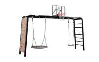 BERG PlayBase XL Black Klettergerüst Schaukelgestell...