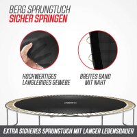 BERG Trampolin Grand Favorit InGround 520 Grey + Safety...