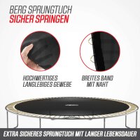 BERG Trampolin Grand Favorit InGround 520 Green + Safety...