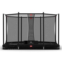 BERG Trampolin Ultim Favorit InGround 410 Black + Safety...