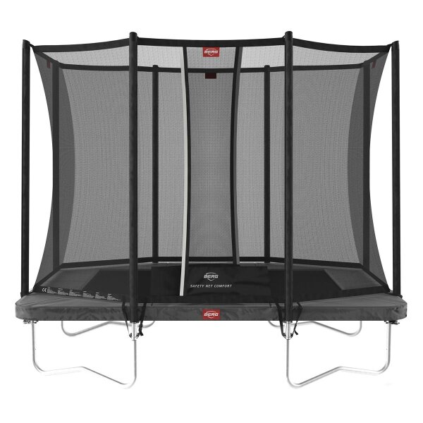BERG Trampolin Ultim Favorit Regular 280 Grey + Safety Net Comfort Airflow