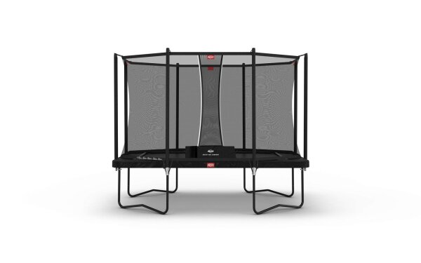 BERG Trampolin Ultim Favorit Regular 330 Black + Safety Net Comfort Airflow