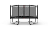 BERG Trampolin Ultim Favorit Regular 410 Black + Safety...