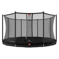 BERG Trampolin Favorit InGround 380 Black +...